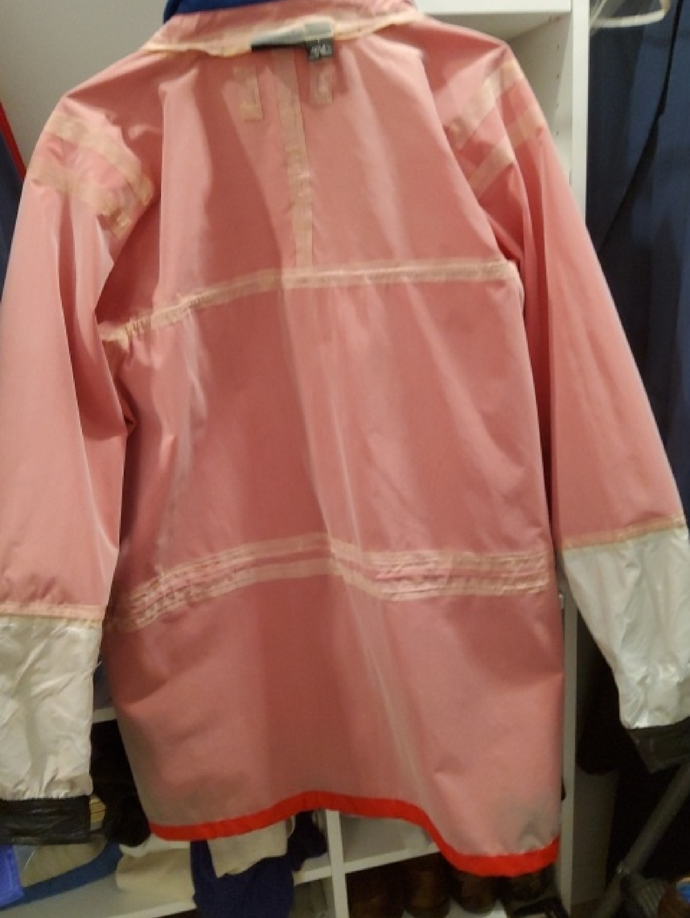 Patagonia Bright Red Lightweight Sailing Foul Weather Jacket Size L - Picture 10 of 14